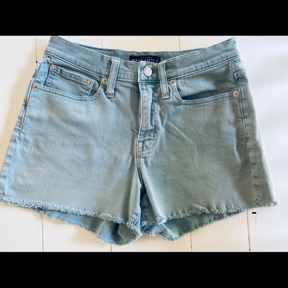 J Crew Merchantile Jean Shorts